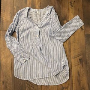 Old Navy - Blue and White Top